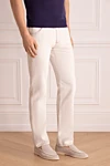 Dolce & Gabbana Beige cotton jeans for men - 100% cotton. Closure: button, zipper. Three side pockets, two back pockets. Country of manufacture: Italy. Care: specialized cleaning - photo 3