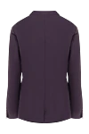 Purple cotton and silk jacket for men Gucci - slot. 85% cotton, 15% silk. two buttons. three internal, two side,. chest pocket. Country of manufacture: Italy. Care: specialized cleaning - photo 6