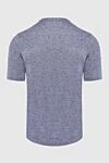 Gray cotton T-shirt for men Corneliani - 100% cotton. Country of manufacture: Italy. Care: specialized cleaning - photo 6