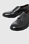 Fratelli Rosetti Men's black leather shoes - 100% leather. Lace-up. Interior: Leather. Insole: Leather. Heel height: 4cm. Outsole: Other materials. Country of manufacture: Italy. Care: specialized cleaning - photo 5