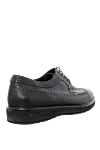 Men's black leather shoes Fratelli Rosetti - Perforation. 100% leather. Lace. Interior finish: Leather. Insole: Leather. Heel height: 2.5 cm. Other materials. Country of manufacture: Italy. Care: specialized cleaning - photo 4