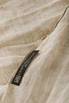Corneliani Beige linen scarf for men - 100% linen. Country of manufacture: Italy. Care: specialized cleaning - photo 3