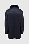 Gallotti Black men's sheepskin coat made of lambskin and fur - Fur Collar. 100% lambskin, 100% natural fur. Buttons. Inner pockets. Lining: Fur. Country of manufacture: Italy. Care: specialized cleaning - photo 7