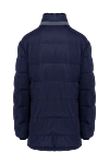 Roger Pinault Down jacket men's cashmere blue - high collar. 100% cashmere. Closure: Zipper. Two side pockets. Lining: 100% beaver fur. Country of manufacture: Italy. Care: specialized cleaning - photo 5