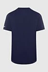 Blue cotton T-shirt for men MC2 Saint Barth - print. 100% cotton. Country of manufacture: Italy. Care: specialized cleaning - photo 6