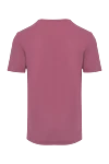 Gran Sasso Cotton T-shirt pink for men - 100% cotton. Country of manufacture: Italy. Care: specialized cleaning - photo 5