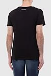 Plein Sport Black cotton T-shirt for men - brand logo. 100% cotton. Country of manufacture: Italy. Care: specialized cleaning - photo 3