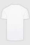 Plein Sport T-shirt made of cotton and elastane white for men - brand logo. 95% cotton, 5% elastane. Country of manufacture: Italy. Care: specialized cleaning - photo 5