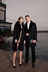 Loro Piana Пальто з вовни чорне чоловіче - 100% шерсть. Гудзики. Дві бічні кишені, дві внутрішні кишені. 100% шовк. Країна виробник: Італія. Догляд: спеціалізоване чищення - фото 7