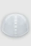 White linen cap for men Portaluri - 100% linen. Country of manufacture: Italy. Care: specialized cleaning - photo 4