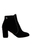 Charlotte Olympia Women's black ankle boots with a spider embroidery - embroidery. viscose, leather. Heel height: 7 centimeters. zipper. Country of manufacture: Italy. Care: specialized cleaning - photo 1