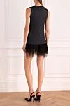 Gray wool dress for women Brunello Cucinelli - asymmetric hemline. 100% wool. Country of manufacture: Italy. Care: specialized cleaning - photo 4