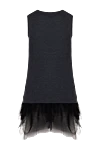 Brunello Cucinelli Gray wool dress for women - asymmetric hemline. 100% wool. Country of manufacture: Italy. Care: specialized cleaning - photo 7