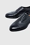 Doucal`s Men's black leather shoes - 100% leather. Lace-up. Interior: Leather. Insole: Leather. Heel height: 2cm. Outsole: Other materials. Country of manufacture: Italy. Care: specialized cleaning - photo 5