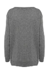 Gray cashmere jumper for women Max&Moi - V-neck. 100% cashmere. Country of manufacture: Italy. Care: specialized cleaning - photo 6