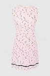 Giambattista Valli Pink dress for women - zipper. Decoration: polka dot pattern, contrasting stripe on the hem, sleeveless. 79% wool, 15% polyamide, 3% cashmere, 3% polyester. Country of manufacture: Italy. Care: specialized cleaning - photo 1