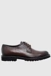 Barrett Brown leather men's shoes - 100% leather. Lace-up. Interior: Leather. Insole: Leather. Heel height: 2cm. Outsole: Other materials. Country of manufacture: Italy. Care: specialized cleaning - photo 1