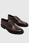 Barrett Brown leather men's shoes - 100% leather. Lace-up. Interior: Leather. Insole: Leather. Heel height: 2cm. Outsole: Other materials. Country of manufacture: Italy. Care: specialized cleaning - photo 3