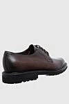 Brown leather men's shoes Barrett - 100% leather. Lace-up. Interior: Leather. Insole: Leather. Heel height: 2cm. Outsole: Other materials. Country of manufacture: Italy. Care: specialized cleaning - photo 4