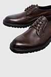 Barrett Brown leather men's shoes - 100% leather. Lace-up. Interior: Leather. Insole: Leather. Heel height: 2cm. Outsole: Other materials. Country of manufacture: Italy. Care: specialized cleaning - photo 5