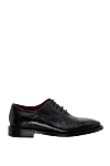 Barrett Men's black leather shoes - Decor: Perforation. Composition: 100% leather. Clasp: Lace-up. Interior: Leather. Insole: Leather. Heel height: 2cm. Outsole: Other materials. Country of manufacture: Italy. Care: specialized cleaning - photo 1