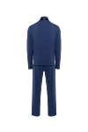 Stefano Ricci Костюм спортивний чоловічий із кашеміру синій - 100% кашемір . Блискавка . Дві бічні кишені. Країна виробник: Італія. Догляд: спеціалізоване чищення - фото 7