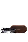 Tom Ford Black men's metal and plastic sunglasses for sun protection - fantasy shape of the Frame. UV protection. plastic, metal. Country of manufacture: Italy. Care: specialized cleaning - photo 5