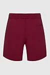 Men's polyester beach shorts, burgundy Brunello Cucinelli - 100% polyester. Closure: drawstring. two side, one back. Country of manufacture: Italy. Care: specialized cleaning - photo 6