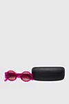Dries Van Noten Women's sunglasses pink - Logo. UV protection. acetate. Brown. Country of manufacture: Italy. Care: specialized cleaning - photo 5