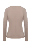 Beige cashmere jumper for women Casheart - V-neck. 100% cashmere. Country of manufacture: Italy. Care: specialized cleaning - photo 6