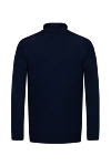 Cashmere troyer blue for men Casheart - 100% cashmere. Closure: Zipper. Country of manufacture: Italy. Care: specialized cleaning - photo 6