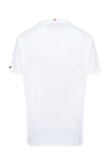 White cotton T-shirt for men MC2 Saint Barth - print. 100% cotton. Country of manufacture: Italy. Care: specialized cleaning - photo 6