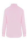 Сорочка чоловіча лляна світло-рожевого кольору Tombolini - 100% льон. гудзики. Країна виробник: Італія. Догляд: спеціалізоване чищення - фото 6