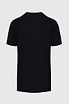 Black cotton T-shirt for men Tombolini - 100% cotton. Country of manufacture: Italy. Care: specialized cleaning - photo 6