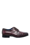 Cesare di Napoli Shoes for men made of leather burgundy - 100% leather. Lace-up. Interior: Leather. Insole: Leather. Heel height: 2cm. Outsole: Other materials. Country of manufacture: Italy. Care: specialized cleaning - photo 1