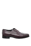 Cesare di Napoli Shoes for men made of leather burgundy - Perforation. 100% leather. Lace-up. Interior trim: Fur. Insole: Leather. Heel height: 3cm. Outsole: Other materials. Country of manufacture: Italy. Care: specialized cleaning - photo 1