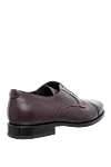 Shoes for men made of leather burgundy Cesare di Napoli - Perforation. 100% leather. Lace-up. Interior trim: Fur. Insole: Leather. Heel height: 3cm. Outsole: Other materials. Country of manufacture: Italy. Care: specialized cleaning - photo 4