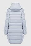 White polyamide down jacket for women Peserico - hood. 100% polyamide. Closure: zipper. two side pockets. Insulation: down. Country of manufacture: Italy. Care: specialized cleaning - photo 6