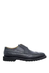 Tardini Shoes for men from alligator leather black - Perforation, alligator leather inserts. 100% alligator leather. Lace. Interior finish: Leather. Insole: Leather. Heel height: 2 cm. Other materials. Country of manufacture: Italy. Care: specialized cleaning - photo 1