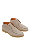 Andrea Ventura Desert boots women's nubuck beige - contrasting sole. nubuck. Country of manufacture: Italy. Care: specialized cleaning - photo 3