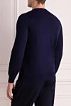 Long sleeve wool and cashmere sweater for men black Brunello Cucinelli - 10% cashmere, 90% wool. Country of manufacture: Italy. Care: specialized cleaning - photo 4
