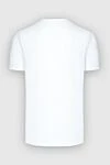 White cotton T-shirt for men Loro Piana - 100% cotton. Country of manufacture: Italy. Care: specialized cleaning - photo 6