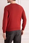 Orange cashmere jumper for men Brunello Cucinelli - 100% cashmere. Country of manufacture: Italy. Care: specialized cleaning - photo 4