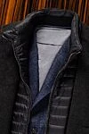 Men's cashmere and silk golf gray Brunello Cucinelli - High neck. 70% cashmere, 30% silk. Country of manufacture: Italy. Care: specialized cleaning - photo 8