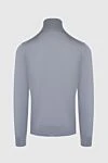 Men's cashmere and silk golf gray Brunello Cucinelli - High neck. 70% cashmere, 30% silk. Country of manufacture: Italy. Care: specialized cleaning - photo 6