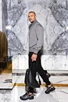 Brunello Cucinelli Men's cashmere and silk golf gray - High neck. 70% cashmere, 30% silk. Country of manufacture: Italy. Care: specialized cleaning - photo 7
