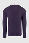 Світшот з бавовни фіолетовий чоловічий Brunello Cucinelli - 100% бавовна. Країна виробник: Італія. Догляд: спеціалізоване чищення - фото 6