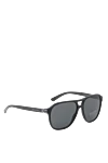 Bvlgari Sunglasses made of metal and plastic, black, for men - logo on the temple. UV protection, scratch protection, case included. plastic, metal. Country of manufacture: Italy. Care: specialized cleaning - photo 3