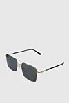 Gucci Sunglasses made of metal and plastic, black, for men - UV protection, scratch protection, case included. plastic, metal. Country of manufacture: Italy. Care: specialized cleaning - photo 3