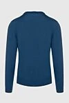 Blue cashmere jumper for men Svevo - 100% cashmere. Country of manufacture: Italy. Care: specialized cleaning - photo 6